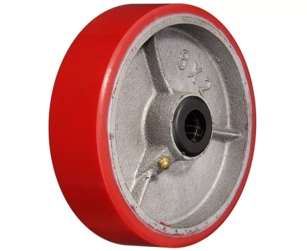 Колесо большегрузное P 54 125 мм полиуретановое на ось (F) 1027157 купить в Ноябрьске