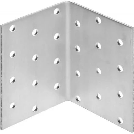 Крепежный угол ЗУБР &quot;МАСТЕР&quot; равносторонний, 80х60х60мм, 1шт 310206-080-060 купить в Ноябрьске