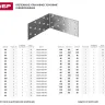 Крепежный угол ЗУБР "МАСТЕР" равносторонний, 80х60х60мм, 1шт 310206-080-060 купить в Ноябрьске