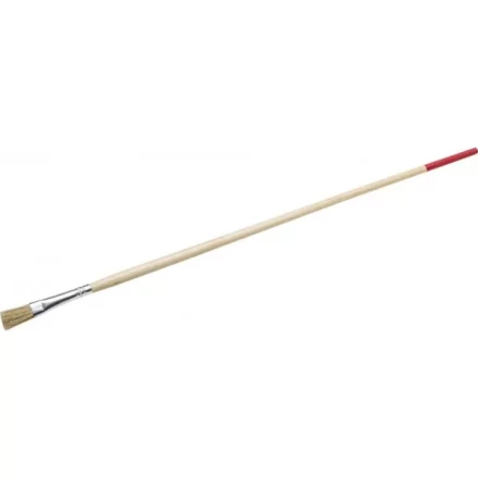 Кисть круглая тонкая STAYER &quot;UNIVERSAL-STANDARD&quot;, светлая натуральная щетина, деревянная ручка, №6 x 8мм 0124-06 купить в Ноябрьске