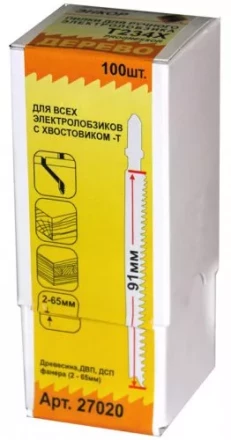 Пилка для электролобзика T234 X PROGR HCS 1шт/100 Энкор 27020 купить в Ноябрьске