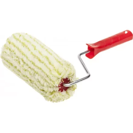 Валик ЗУБР &quot;ЭКСПЕРТ&quot; ФАСАДНЫЙ-ГИГАНТ &quot;МАКСПРОФИ&quot;, полиакрил, ворс 22мм, ручка 8мм, d=68/180мм 03508-18 купить в Ноябрьске