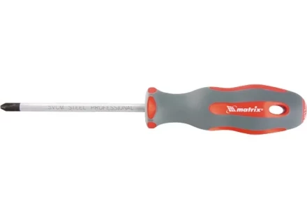 Отвертка Profi PZ3 х 150 мм SVСM двухкомпонентная рукоятка Matrix 11952 купить в Ноябрьске