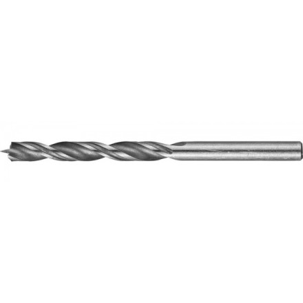 Сверло по дереву, двухленточное, спиральное, KRAFTOOL 29400-093-06, d=6x93мм 29400-093-06 купить в Ноябрьске