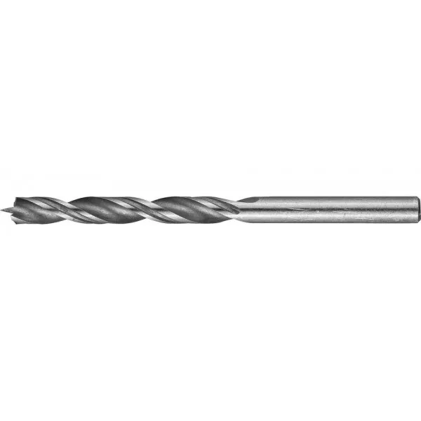 Сверло по дереву, двухленточное, спиральное, KRAFTOOL 29400-093-06, d=6x93мм 29400-093-06 купить в Ноябрьске