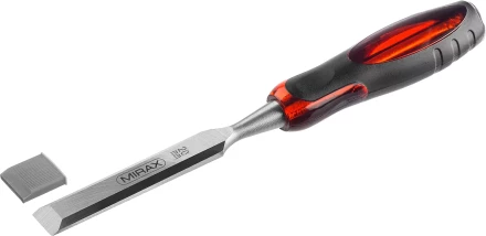 Стамеска MIRAX с двухкомпонентной прозрачной рукояткой, 20мм 1810-20 купить в Ноябрьске