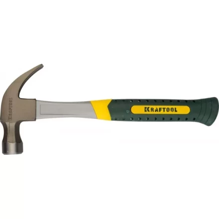 Молоток-гвоздодер 560 г с фиберглассовой рукояткой, KRAFTOOL 20280-560 20280-560 купить в Ноябрьске