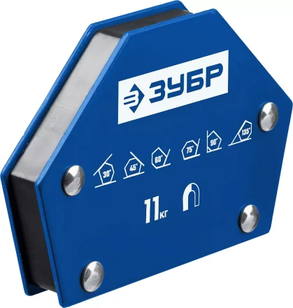 ЗУБР УМ-6, 11 кг, угольник магнитный для сварочных работ, Профессионал (40055-11) купить в Ноябрьске