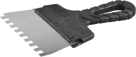 Шпатель ЗУБР &quot;МАСТЕР&quot; ФАСАДНЫЙ, нержавеющее полотно, 150мм, зуб 8х8мм 10078-15-08 купить в Ноябрьске