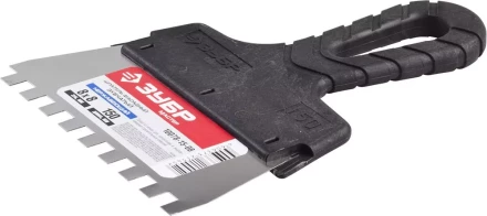 Шпатель ЗУБР &quot;МАСТЕР&quot; ФАСАДНЫЙ, нержавеющее полотно, 150мм, зуб 8х8мм 10078-15-08 купить в Ноябрьске