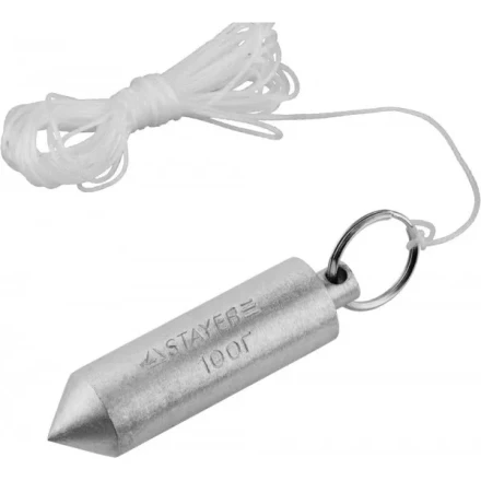 Отвес STAYER &quot;MASTER&quot; строительный со шнуром, 100г 0635-10_z01 купить в Ноябрьске