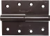 Петля дверная STAYER &quot;MASTER&quot; разъемная, цвет коричневый, левая, 100мм 37613-100-3L купить в Ноябрьске