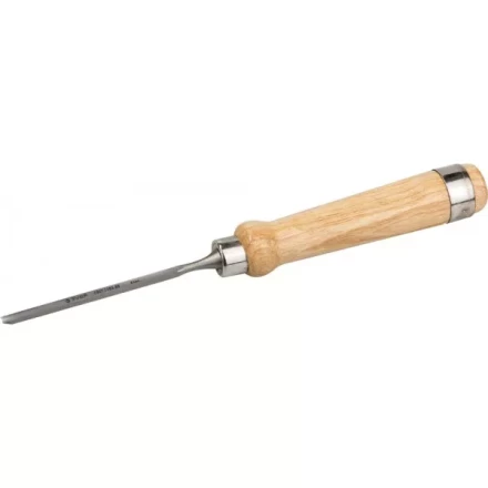 Стамеска-долото ЗУБР &quot;ЭКСПЕРТ&quot; полукруглая с деревянной ручкой, хромованадиевая сталь, 6мм 1822-06_z01 купить в Ноябрьске