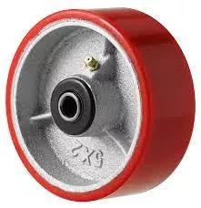 Колесо большегрузное P 54 125 мм полиуретановое на ось (N) 1046139 купить в Ноябрьске