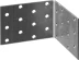 Крепежный угол ЗУБР &quot;МАСТЕР&quot; равносторонний, 60х80х80мм, 1шт 310206-060-080 купить в Ноябрьске