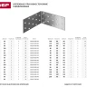 Крепежный угол ЗУБР "МАСТЕР" равносторонний, 60х80х80мм, 1шт 310206-060-080 купить в Ноябрьске