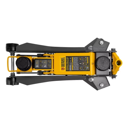 Домкрат гидравлический подкатной Denzel 51270, 2/3 т, 98-770 мм, быстрый подъем, низ. подхват, проф, SUV купить в Ноябрьске