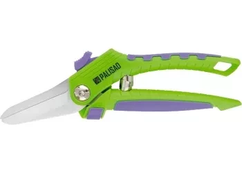 Секатор цветочный, 210 мм, пружина лент. типа, прямые режущие губки  PALISAD 60555 купить в Ноябрьске