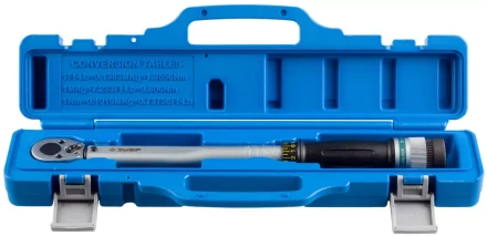 Ключ динамометрический ЗУБР &quot;ЭКСПЕРТ&quot;, с кольцевым фиксатором, точность  +/- 4%, 3/8&quot;, 19 - 110 Нм 64083-110 купить в Ноябрьске