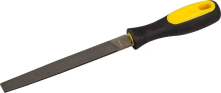 Напильник STAYER &quot;PROFI&quot; плоский, с двухкомпонентной рукояткой, № 2, 200мм 16601-20-2 купить в Ноябрьске