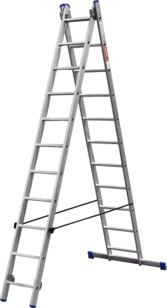 Лестницы алюминиевые двухсекционные серия ЭКСПЕРТ купить в Ноябрьске