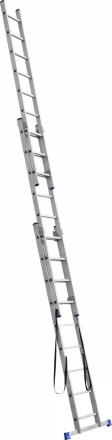 Лестница ЗУБР универсальная, трехсекционная со стабилизатором, 9 ступеней 38831-09 купить в Ноябрьске