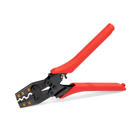 Пресс-клещи КВТ ПК-16у с матрицей для опрессовки неизолированных медных наконечников до 16 мм (64702) купить в Ноябрьске