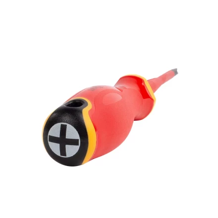 Набор диэлектрических отверток КВТ SLIM VDE НИО-2202 сталь S2, профиль SL, PH, 2 шт. (88929) купить в Ноябрьске