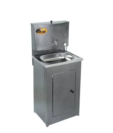 Умывальник дачный с подогревом ЛЮКС Вихрь нержавейка серебро купить в Ноябрьске