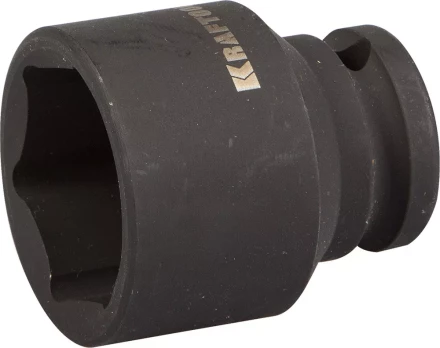 Торцовая головка KRAFTOOL &quot;INDUSTRIE QUALITAT&quot; ударная (1/2&quot;), FLANK, Cr-Mo, фосфатированная, 30 мм 27940-30_z01 купить в Ноябрьске