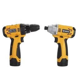 Набор аккумуляторного инструмента DEKO Гайковерт DKIS12 + Дрель DKCD12, 063-4107