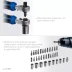 ЗУБР Профессионал-39 набор 39 шт: трещетка, отвертка-битодержатель с насадками (25180) купить в Ноябрьске