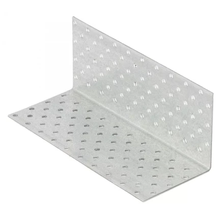 Крепежный уголок равносторонний  2,0 мм KUR 80x80x200 мм Россия Сибртех 46593 купить в Ноябрьске