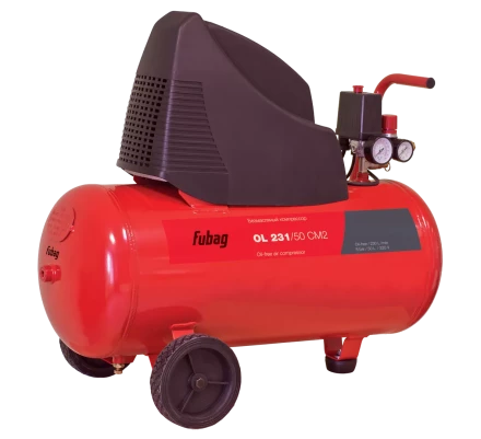 Компрессор безмасляный поршневой прямой привод Fubag OL 231/50 СМ2  купить в Ноябрьске