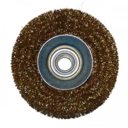 Щетка для УШМ М14/100 мм выгнутая сталь прямая Энкор 51561 купить в Ноябрьске