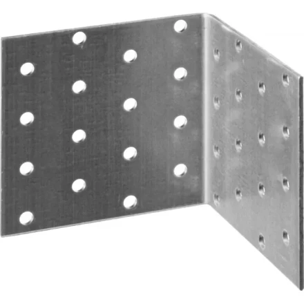 Крепежный угол ЗУБР &quot;МАСТЕР&quot; равносторонний, 80х80х80мм, 1шт 310206-080-080 купить в Ноябрьске