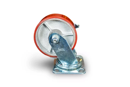 Колесо большегрузное поворотное SCpb 55 125 мм полиуретановое с тормозом (N) 1024152 купить в Ноябрьске