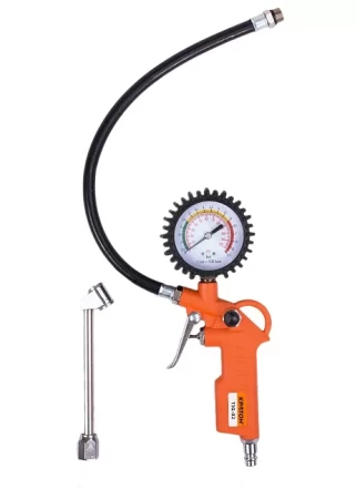 Пистолет для подкачки шин с манометром  TIG-02  Кратон 3 01 02 035 купить в Ноябрьске