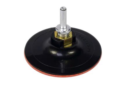 Тарелка опорная Ф100 мм М14 для алмазных шлифлистов липучая основа жесткая + адаптер Энкор 51540 купить в Ноябрьске