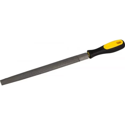 Рашпиль STAYER &quot;PROFI&quot; полукруглый, двухкомпонентная рукоятка, № 2, 200мм 16632-20-2 купить в Ноябрьске