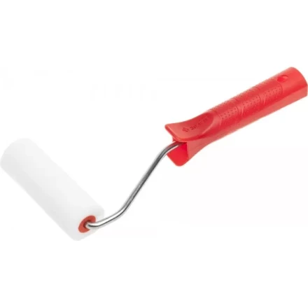 Мини-валик ЗУБР &quot;МАСТЕР&quot; &quot;ПОРОЛОН&quot; мелкий, ролик с ручкой, ручка 6мм, d=35 (втулка 15)/100мм 03538-10 купить в Ноябрьске