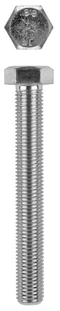 Болт с шестигранной головкой, DIN 933, кл. пр. 8.8, оцинкованный, M12x30мм, 100шт, KRAFTOOL 303074-12-030 303074-12-030 купить в Ноябрьске