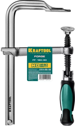 Струбцина KRAFTOOL FORGE тип F,цельнокованая 32014-080-160 купить в Ноябрьске