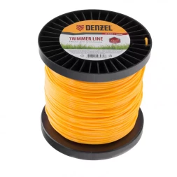 Леска для триммера круглая  3,0 мм 120 м на Din катушке Россия Denzel 96135