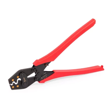 Пресс-клещи КВТ ПК-25у с матрицей для опрессовки неизолированных медных наконечников до 25 мм (90954) купить в Ноябрьске