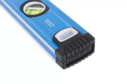 Уровень алюминиевый 800 мм профиль 1.6 мм фрезерованный ударопрочные заглушки 3 глазка БАРС 34424 купить в Ноябрьске