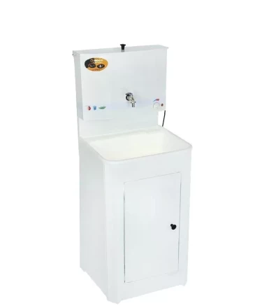 Умывальник дачный с подогревом ЛЮКС Вихрь пластик белый купить в Ноябрьске