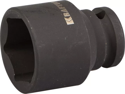 Торцовая головка KRAFTOOL &quot;INDUSTRIE QUALITAT&quot; ударная (1/2&quot;), FLANK, Cr-Mo, фосфатированная, 32 мм 27940-32_z01 купить в Ноябрьске