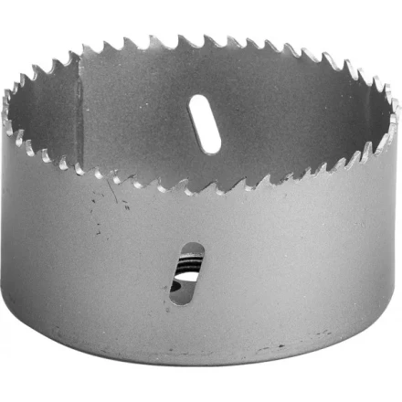 Коронка ЗУБР &quot;ЭКСПЕРТ&quot; биметаллическая, быстрорежущая сталь, глубина сверления до 38мм, d-89мм 29531-089_z01 купить в Ноябрьске